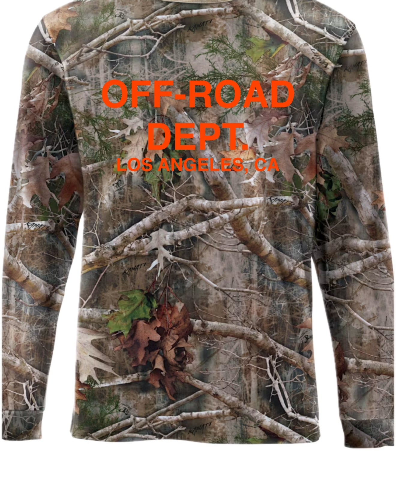 FOREST CAMO OFF-ROAD DEPT. LONG SLEEVE