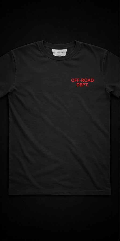 RED OFF-ROAD DEPT. T-SHIRT