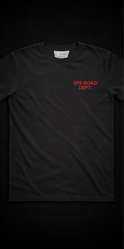 RED OFF-ROAD DEPT. T-SHIRT