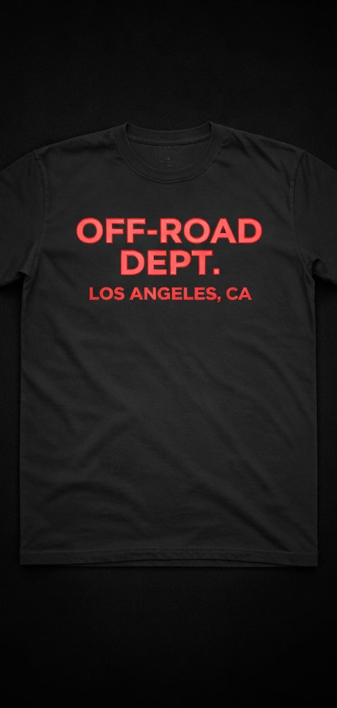 RED OFF-ROAD DEPT. T-SHIRT